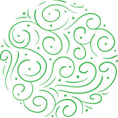 Fototapeta premium abstract floral background