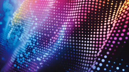 Obraz premium Volumetric Waves Abstract background
