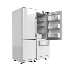 Refrigerator PNG Cutout, Generative AI