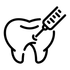 anesthesia Line Icon