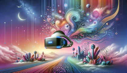 Psychedelic VR: Mind-Blowing Exploration of Digital Realms