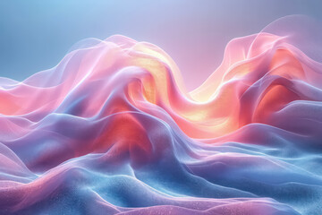 Fototapeta premium Colorful Lines Abstract Wallpaper AI Background