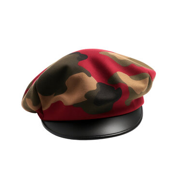 Beret Hat PNG Cutout, Generative AI