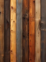 Trendy vertical Quiet Background with Wooden Textures, AI generate