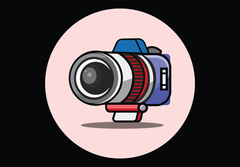 video camera vector illustration