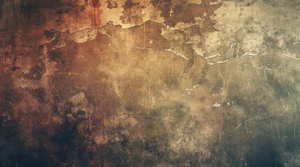 Vintage textured background with faded tones and distressed elements - obrazy, fototapety, plakaty