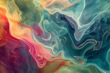 Abstract organic panorama A seamless and fluid background Providing a canvas for creative expression and artistic innovation