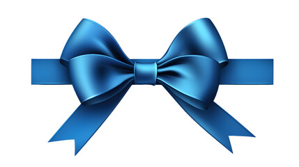 blue ribbon bow