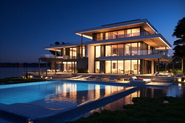 Obraz premium A huge mansion