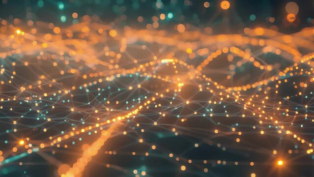 An intricate holographic network of data streams representing the breadth and complexity of digital et management.
