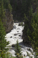 river in the mountains