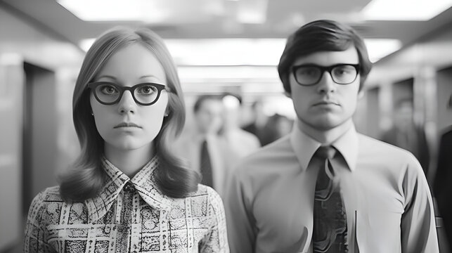 Quirky and eccentric office workers forced to return to the office - would prefer to work from home - angry - frustrated - aggravated and bitter 