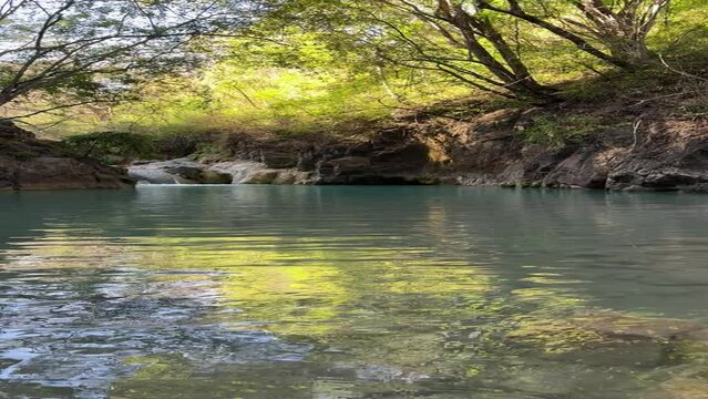cascadas de comala, jalisco mexico