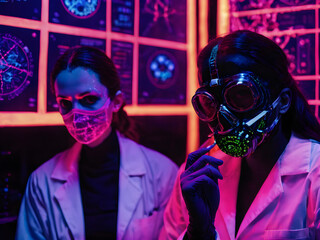 Scientific Luminescence: Masks Aglow