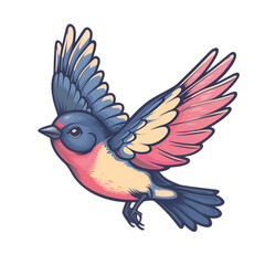 Obraz premium Bird clipart on transparent background