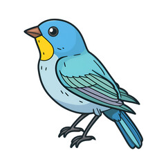 Obraz premium Bird clipart on transparent background
