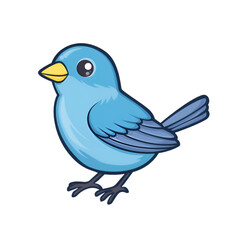 Fototapeta premium Bird clipart on transparent background