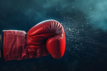 boxing gloves isolated