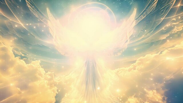 A multidimensional being with a merkabashaped aura Archangel Sandalphon is the angel of spiritual connection and ists in bridging the physical and spiritual realms.