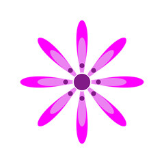 flower icon illustration vector