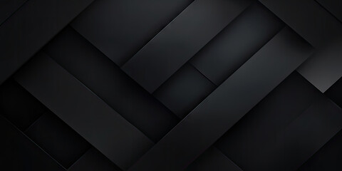 3d black diamond pattern abstract wallpaper on dark background, Digital black textured graphics poster background	
