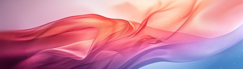 Obraz premium The colors blend together in perfect harmony, creating a serene atmosphere.