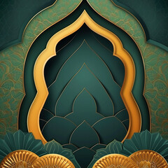 Islamic background suitable for Eid greetings