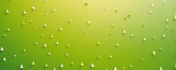 Spiked Shapes in Lime and Navajo white - obrazy, fototapety, plakaty