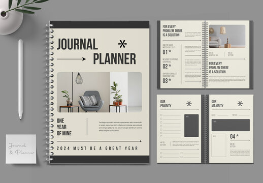 Journal And Planner Template