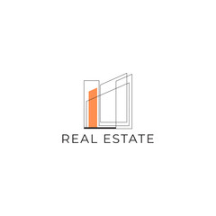 ILLUSTRATION HOME.MODERN HOUSE. RESENTIAL BUILDING SIMPLE MINIMALIST LOGO ICON DESIGN VECTOR. GOOD FOR REAL ESTATE, PROPERTY INSDUSTRY