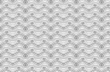 Vector sketch illustration of classic vintage ethnic background ornamental pattern design