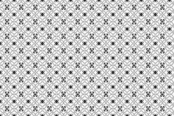 Vector sketch illustration of classic vintage ethnic background ornamental pattern design