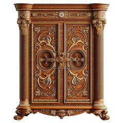 Luxury brown cabinet