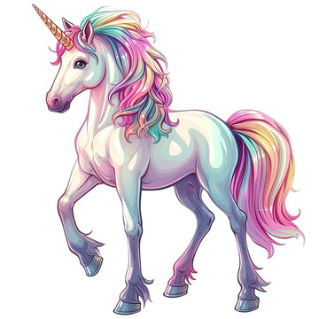 unicorn horse anime style