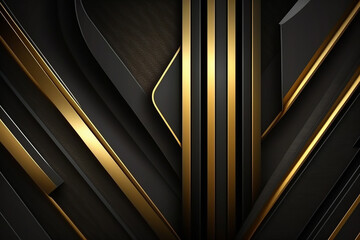 black and gold luxury background.