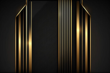 black and gold luxury background.