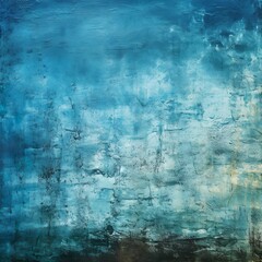 Obraz premium abstract pastel blue grungy textured background