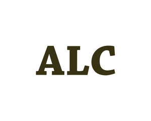 ALC Logo design vector template