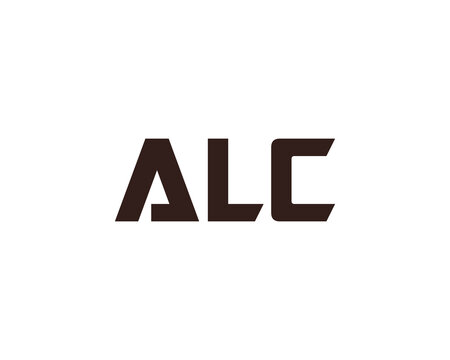ALC Logo design vector template
