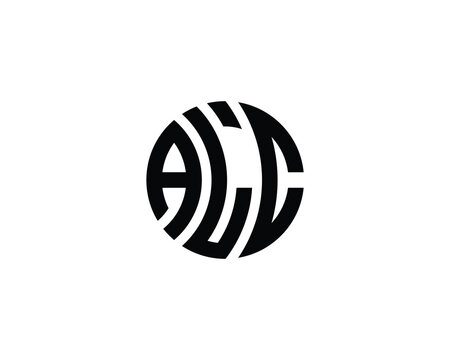 ALC Logo design vector template