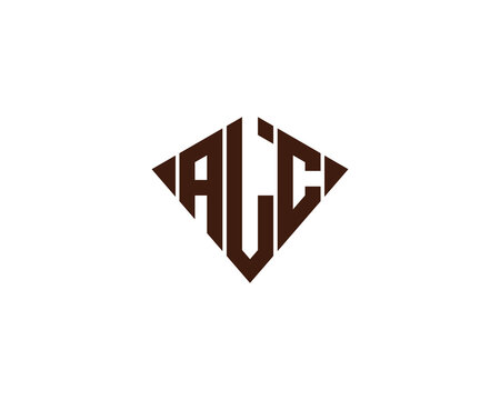ALC Logo design vector template