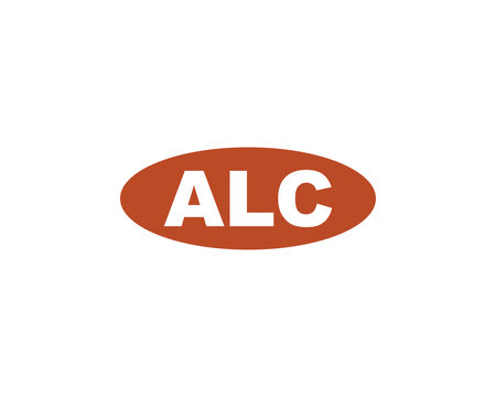 ALC Logo design vector template