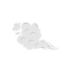 Smoking car motion clouds 
