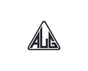 ALG Logo design vector template