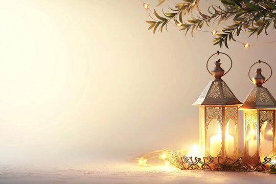 ramadan Kareem, Ramadan crescent moon, Eid Mubarak Islamic festival social media banner and Eid Mubarak Post Template, islam