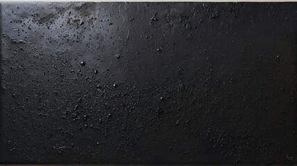 Black metal plate with scratches Background and texture. - obrazy, fototapety, plakaty