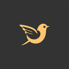 Bird logo design vector template