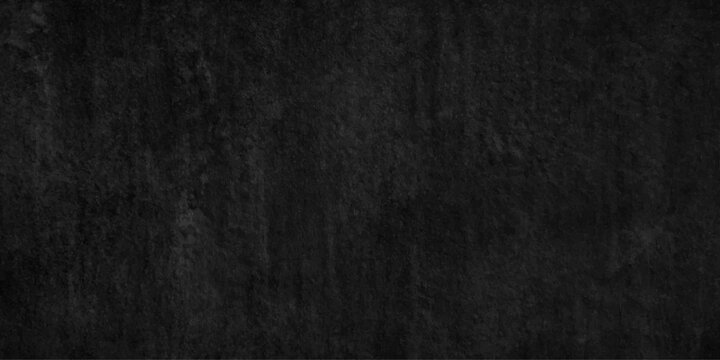 Black abstract surface prolonged textured grunge,decorative plaster panorama of,sand tile iron rust old cracked dust texture.metal background creative surface.