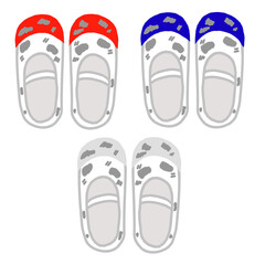 汚れた上履き