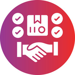 Handshake Icon Style
